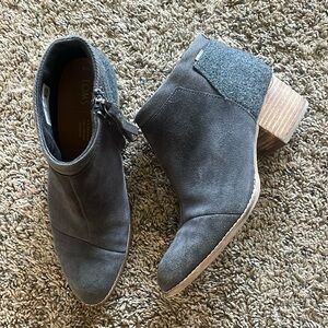 TOMS LOREN FORGED IRON ANKLE BOOTS